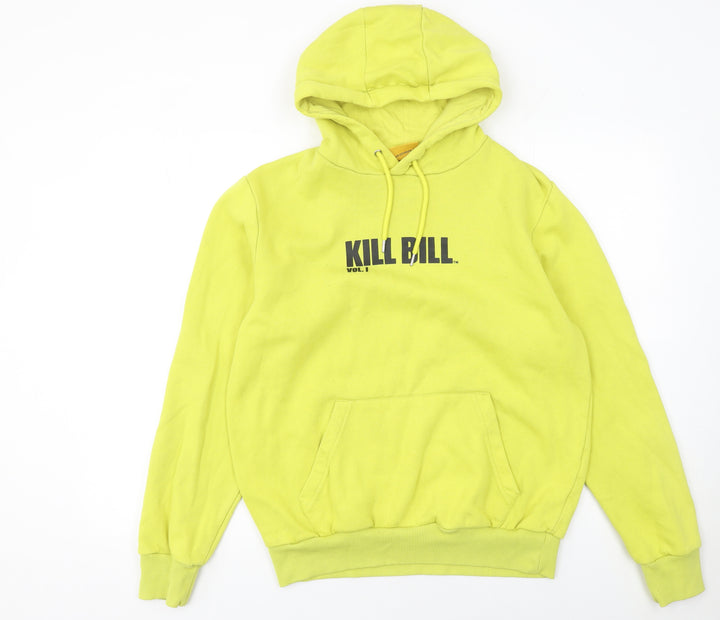 Kill Bill Vol. I & II Yellow Graphic Women's Pullover Hoodie M