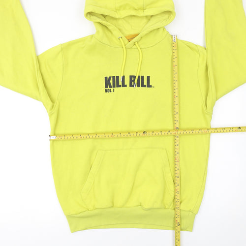 Kill Bill Vol. I & II Yellow Graphic Women's Pullover Hoodie M