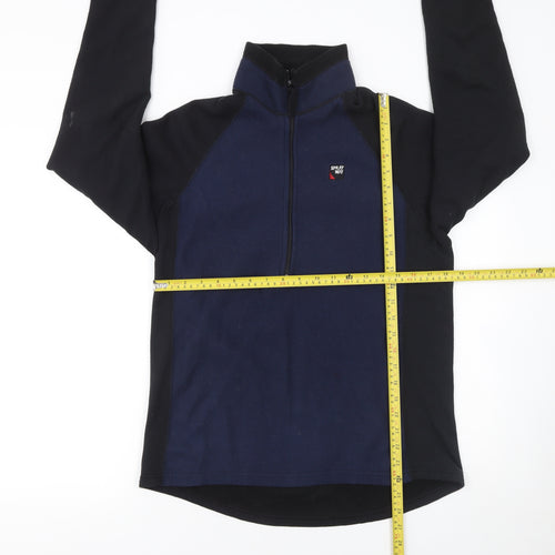 Sprayway Men's Blue Fleece 1/2 Zip Pullover Sweatshirt L