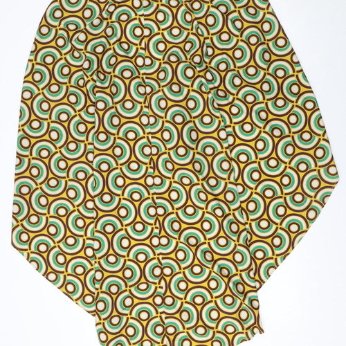 Zara Women’s Multicoloured Geometric Tunic Blouse Size M