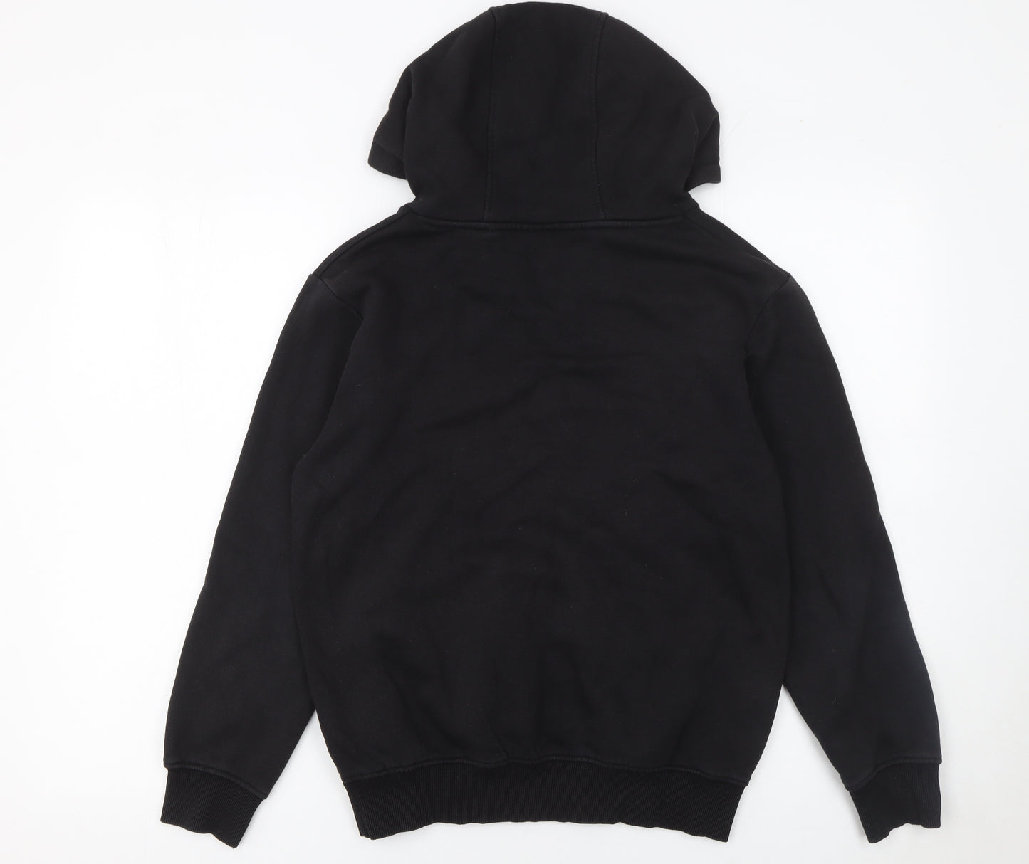 Sonneti Girls Black Pullover Hoodie 12-13 Years Fleece Graphic Logo Sweatshirt