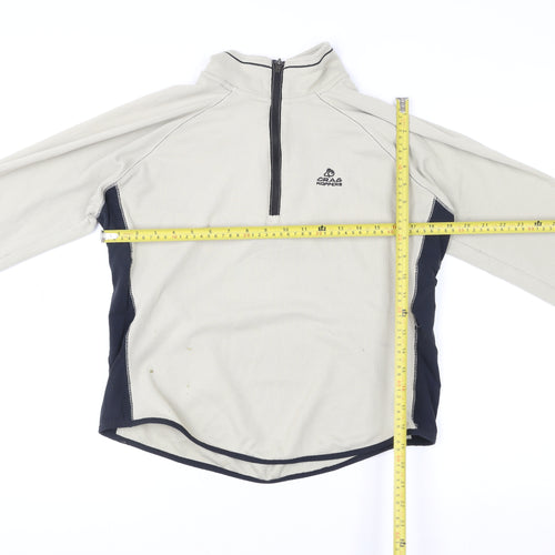 Craghoppers Men's Beige S Fleece Half Zip Outdoor Jacket