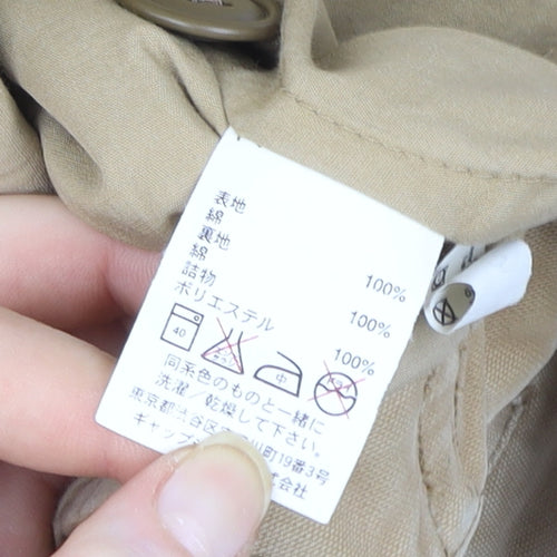 GAP Women’s Beige Cotton Twill Basic Jacket XS
