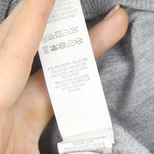 RuPaul x Primark Women's Grey Graphic Sweatshirt L 14/16 Cotton Blend