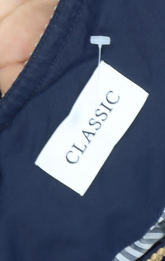 Marks and Spencer Women Blue Quilted Classic Short Jacket Size 12