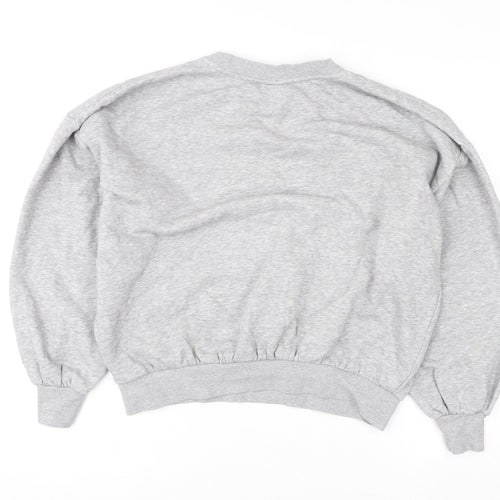 H&M Women Grey Yale University Crew Neck Sweatshirt XS
