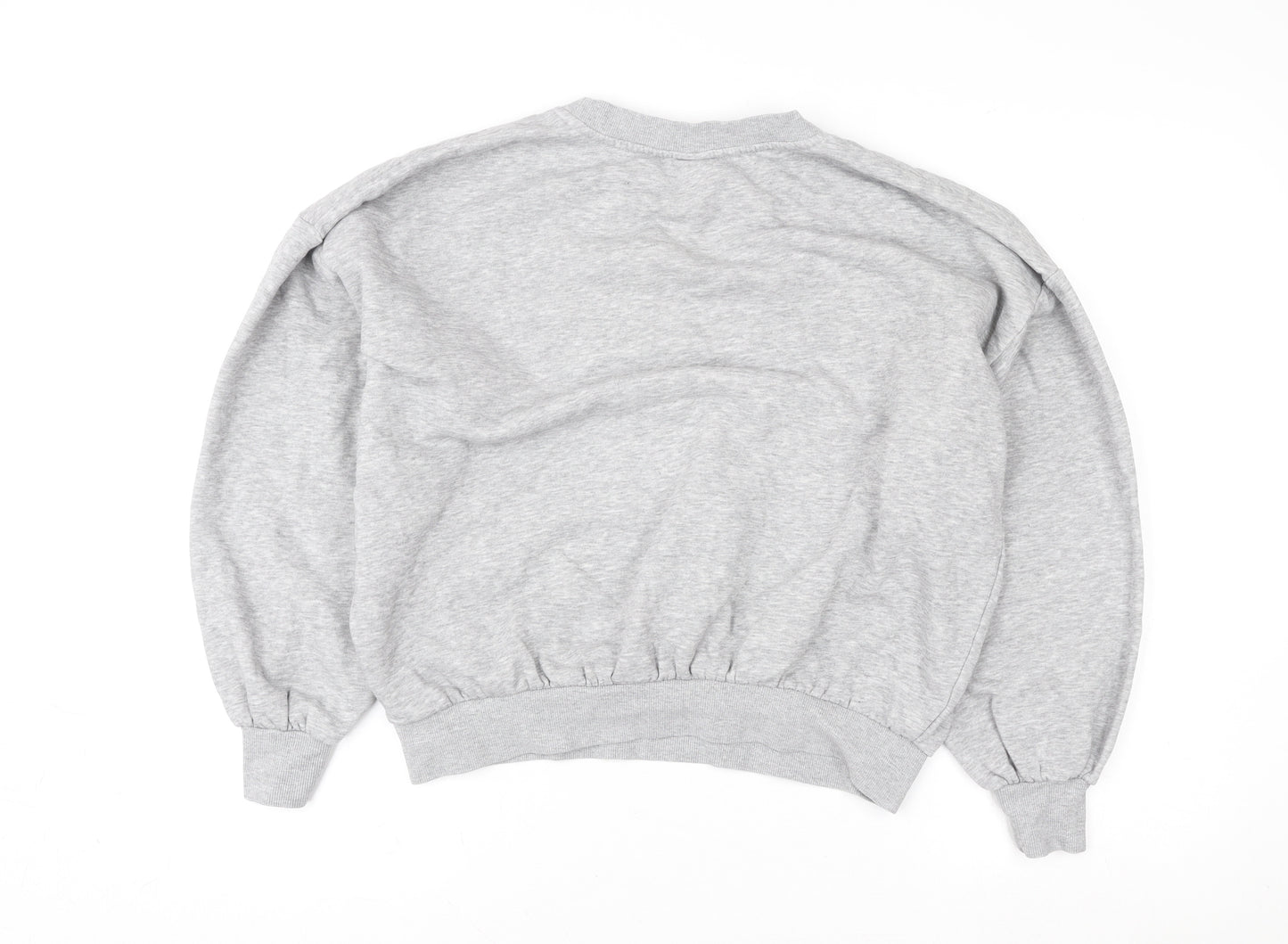 H&M Women Grey Yale University Crew Neck Sweatshirt XS