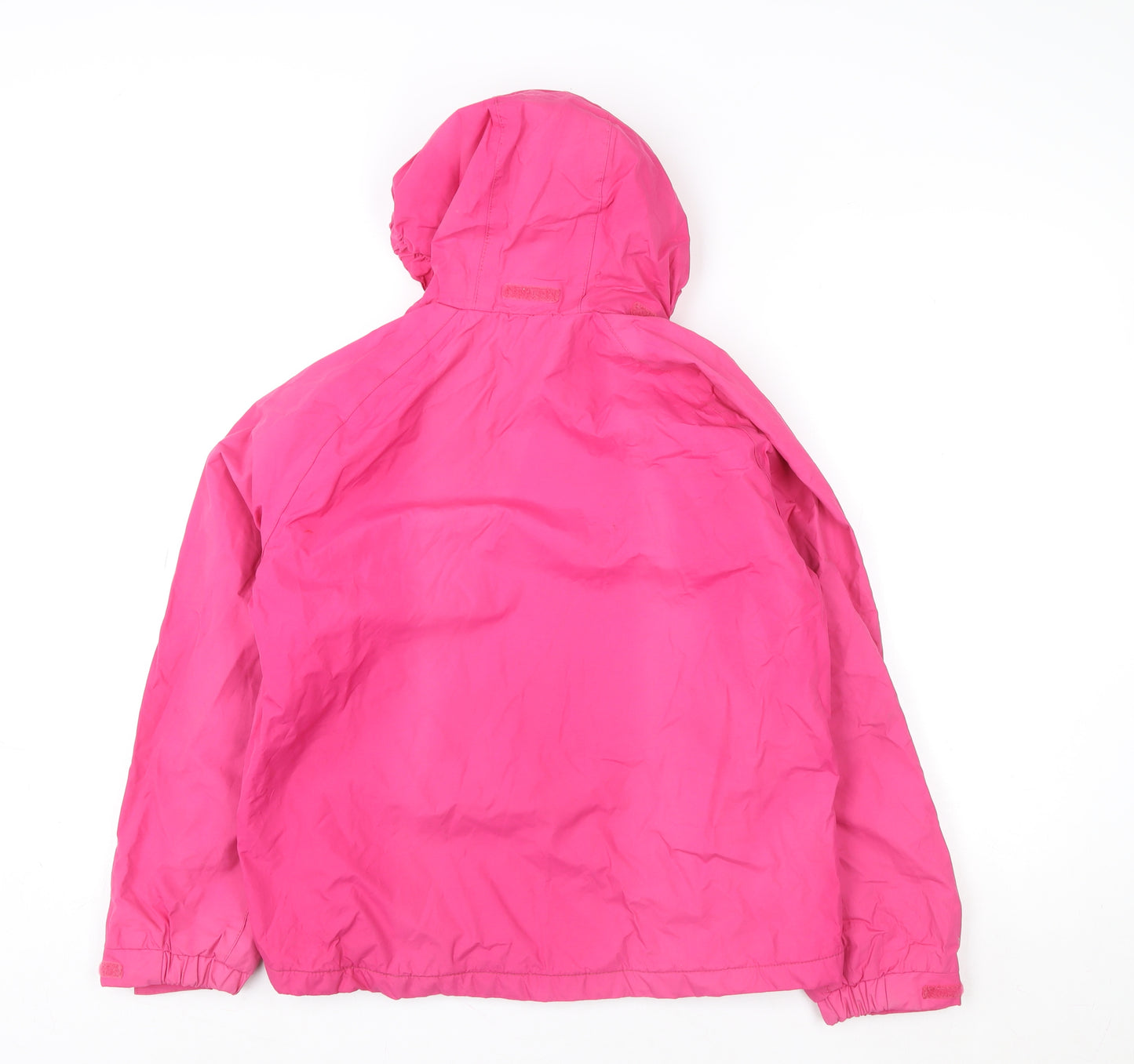 Regatta Teens Pink Waterproof Hooded Rain Jacket Size M