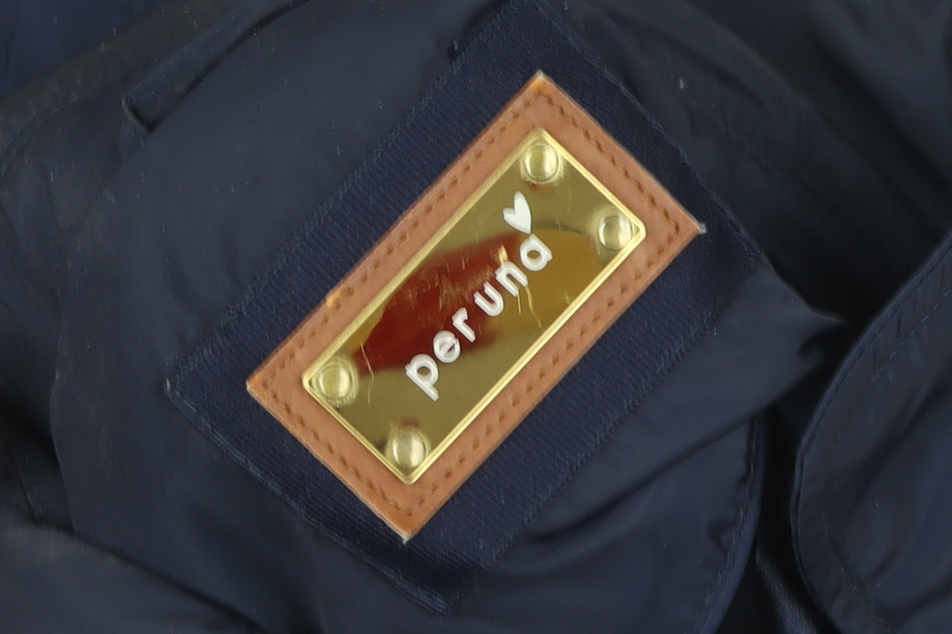 Marks and Spencer Per Una Women's Blue Quilted Jacket UK 12