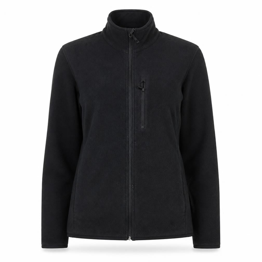 Marks and Spencer Women Black Fleece Full Zip Sweatshirt Size S