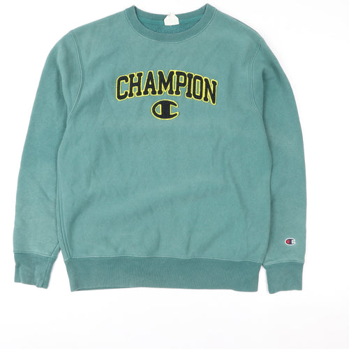 Champion Women’s Green Small Crew Neck Pullover Sweatshirt