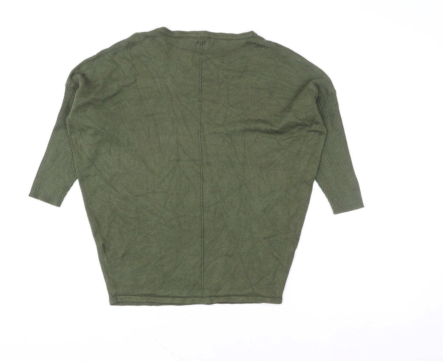 Saint Tropez Women's Green Pullover Sweatshirt Size S