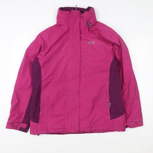 Regatta Women’s Pink Waterproof Hydrafort Outdoor Jacket Size 14