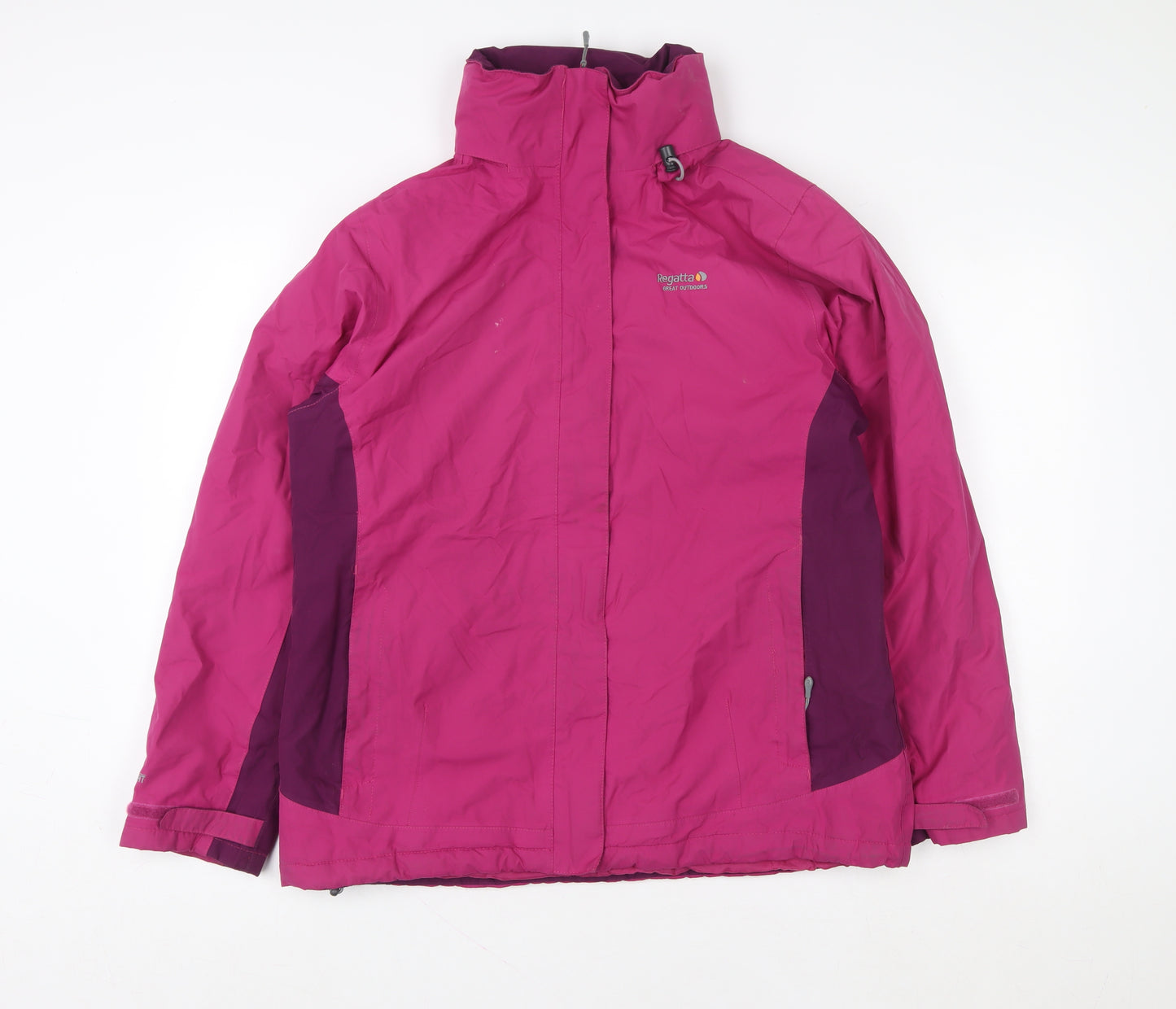 Regatta Women’s Pink Waterproof Hydrafort Outdoor Jacket Size 14