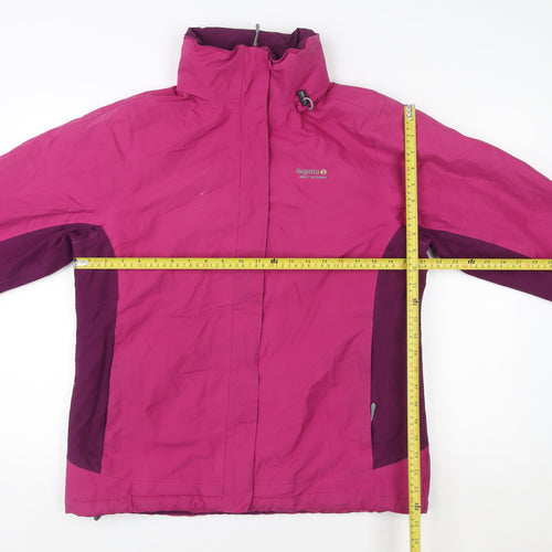 Regatta Women’s Pink Waterproof Hydrafort Outdoor Jacket Size 14
