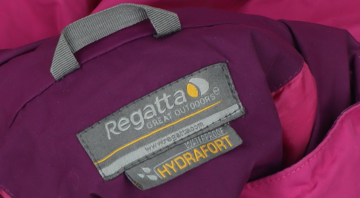 Regatta Women’s Pink Waterproof Hydrafort Outdoor Jacket Size 14