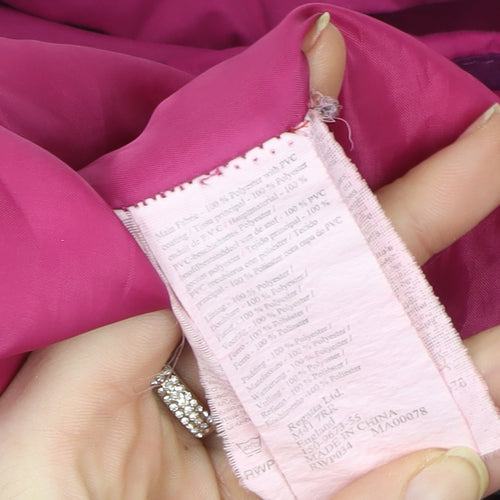 Regatta Women’s Pink Waterproof Hydrafort Outdoor Jacket Size 14