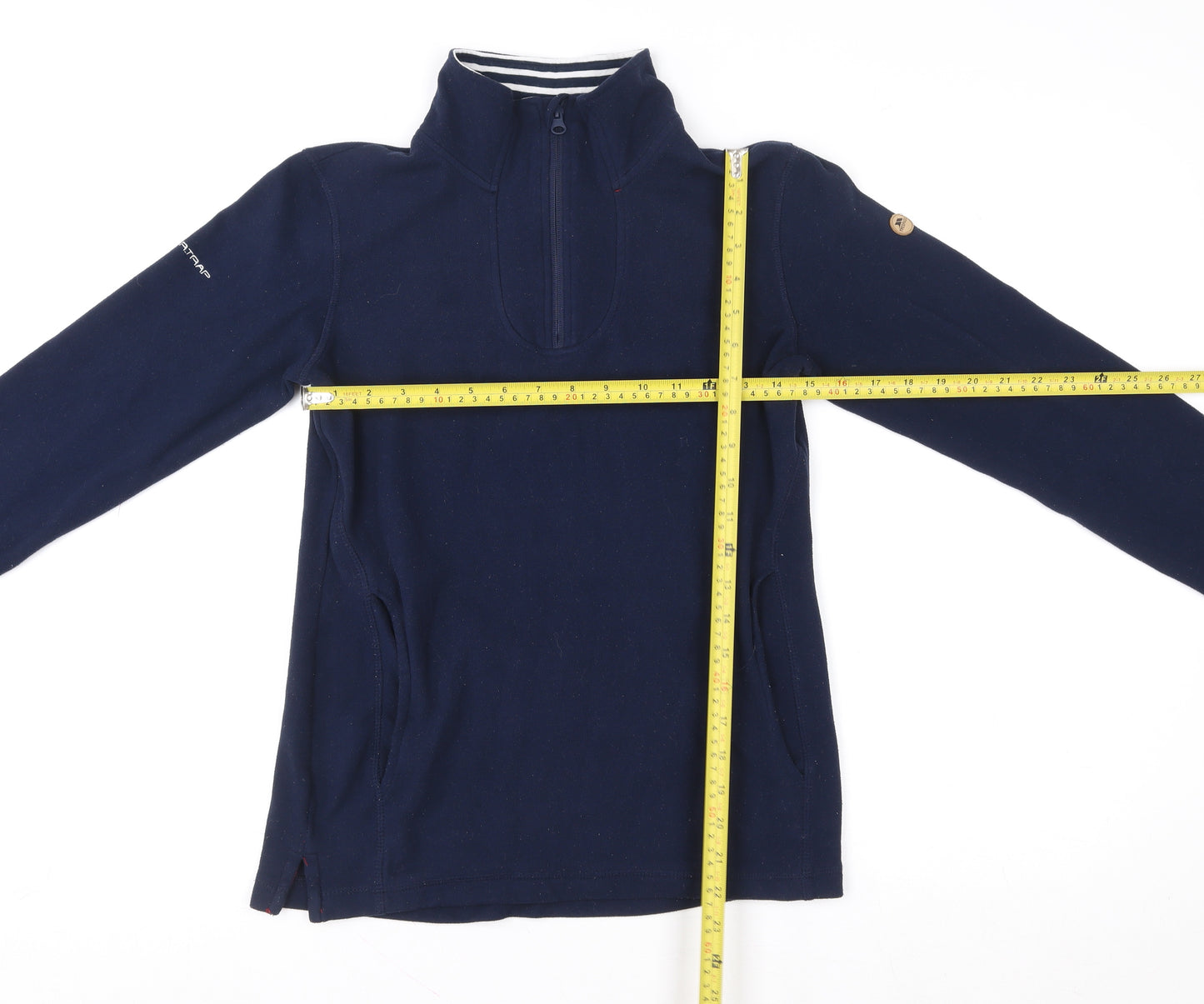 Trespass Womens Navy XS 1/2 Zip Fleece Pullover Sweatshirt