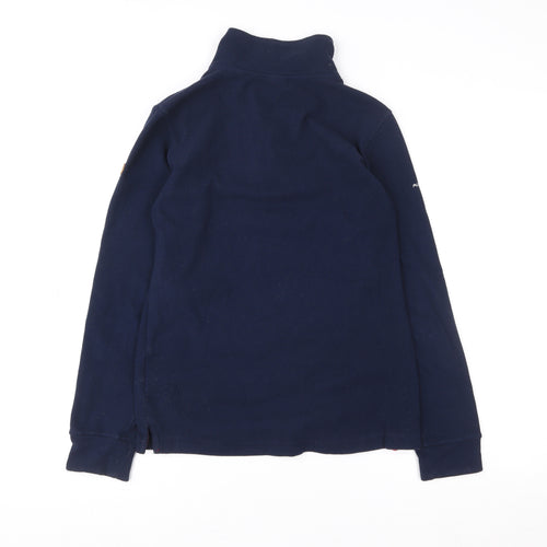 Trespass Womens Navy XS 1/2 Zip Fleece Pullover Sweatshirt