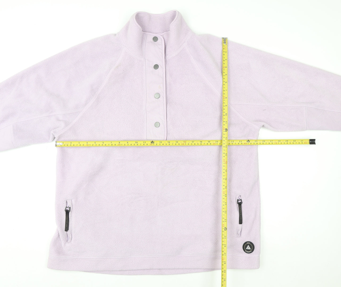 Next Women’s Purple Fleece Half Zip Jacket 2XL - Winter Casual