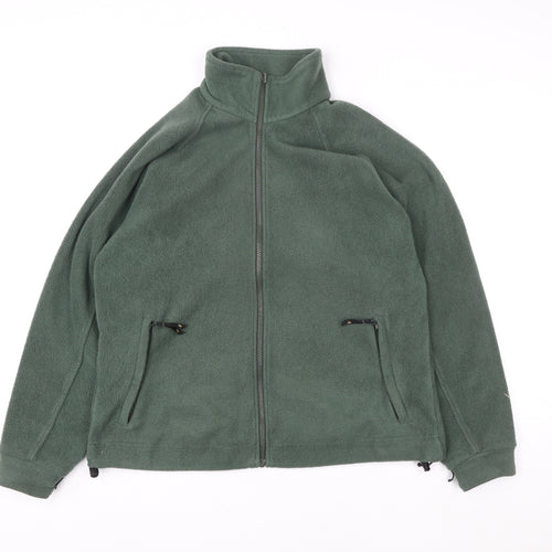 Regatta Men's Green Full Zip Fleece Jacket Size S Outdoor Sweatshirt