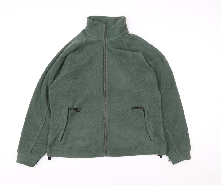 Regatta Men's Green Full Zip Fleece Jacket Size S Outdoor Sweatshirt