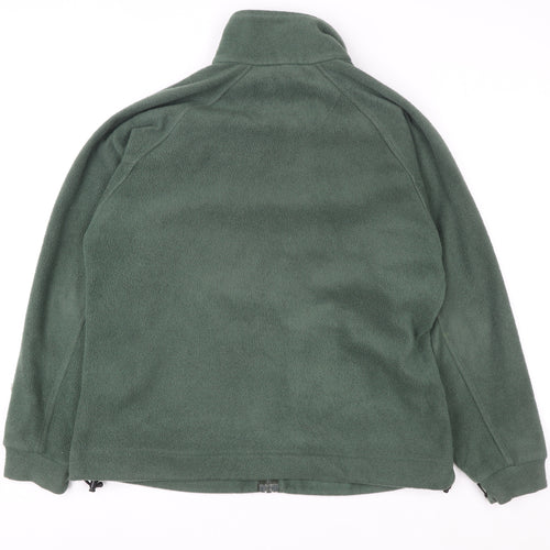 Regatta Men's Green Full Zip Fleece Jacket Size S Outdoor Sweatshirt