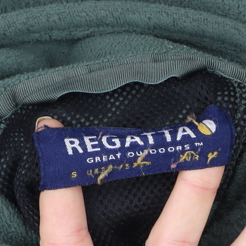 Regatta Men's Green Full Zip Fleece Jacket Size S Outdoor Sweatshirt