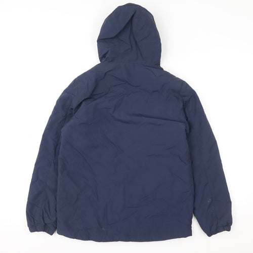 Farah Junior Boys Blue Hooded Puffer Jacket Age 12-13 Years Lightweight Zip Coat
