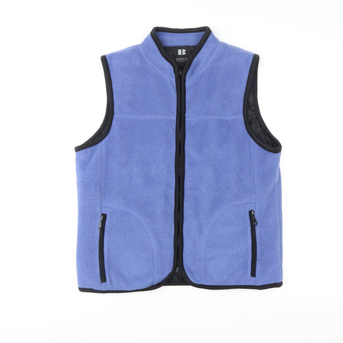 Barrage Authentic Women's Blue Fleece Waistcoat Bodywarmer L