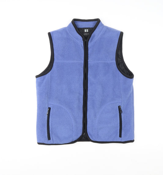 Barrage Authentic Women's Blue Fleece Waistcoat Bodywarmer L