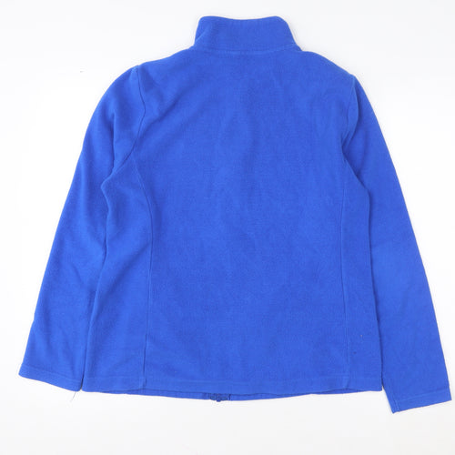 Dunnes Stores Men's Blue Fleece Full Zip Sweatshirt Medium