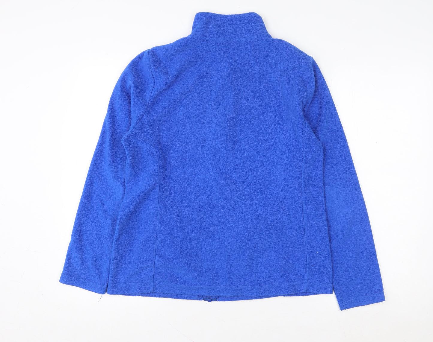 Dunnes Stores Men's Blue Fleece Full Zip Sweatshirt Medium