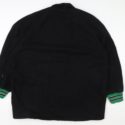Powers Men's Black Wool Varsity Jacket 2XL College Style