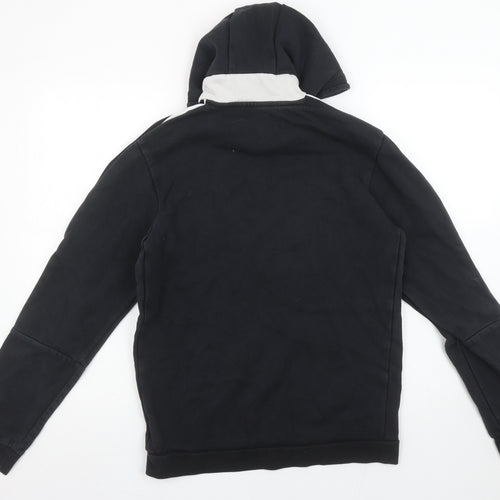Adidas Women's Black Pullover Hoodie Medium Cotton Blend