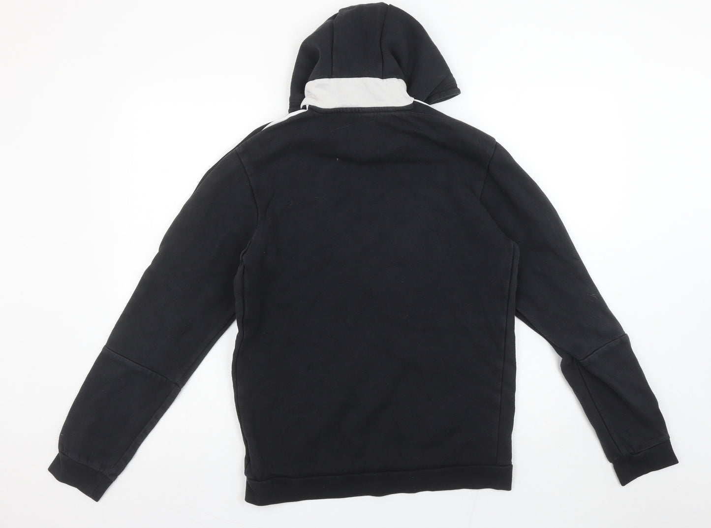 Adidas Women's Black Pullover Hoodie Medium Cotton Blend