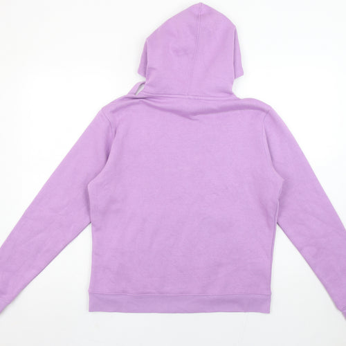 Joma Womens Lilac Pullover Hoodie Medium Cotton Blend Gym Sweatshirt