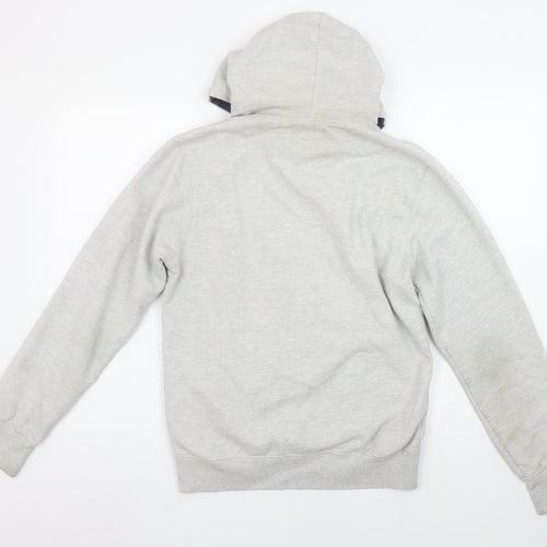 Lee Cooper Women's Grey Pullover Hoodie Size S Cotton Polyester