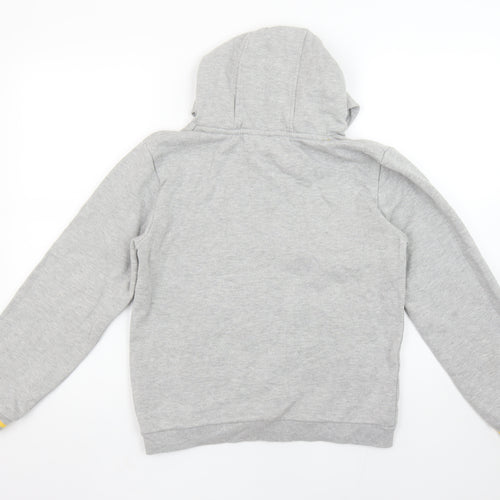 Mountain Warehouse Boys Grey Hoodie 13 Years Pullover Cotton Blend