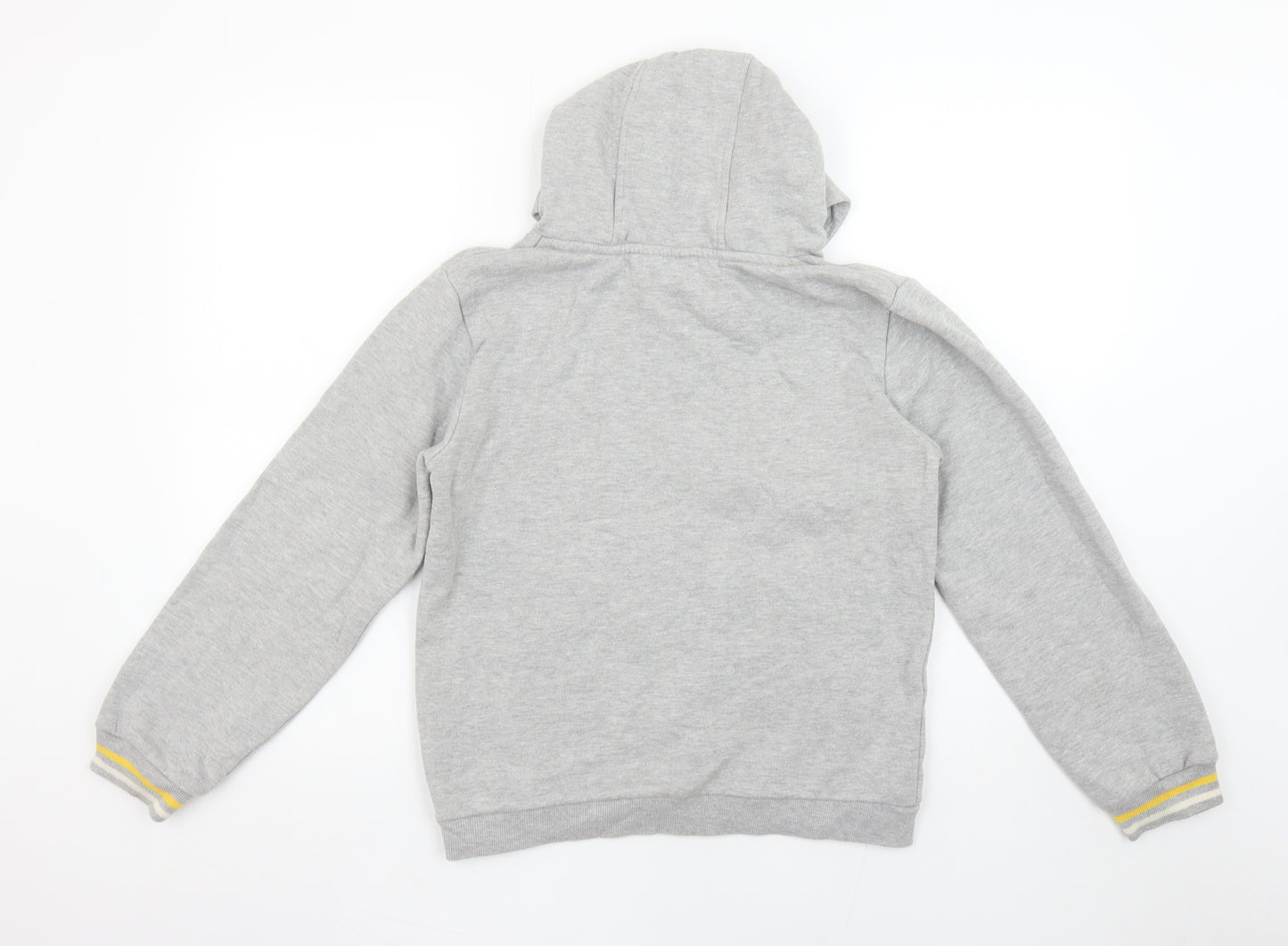 Mountain Warehouse Boys Grey Hoodie 13 Years Pullover Cotton Blend