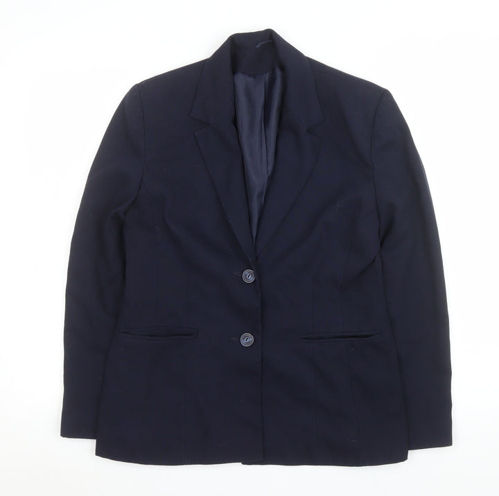 Dorothy Perkins Women’s Blue Size 12 Tailored Blazer Jacket