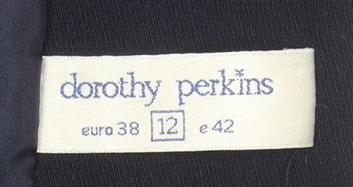 Dorothy Perkins Women’s Blue Size 12 Tailored Blazer Jacket