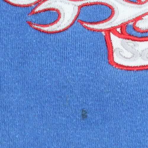 Saltrock Boys Blue Graphic Fleece Pullover Sweatshirt Size M