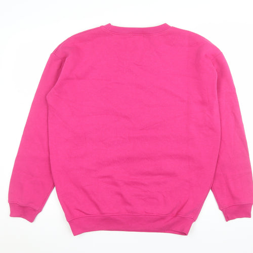PrettyLittleThing Women's Pink Pullover Sweatshirt Size S