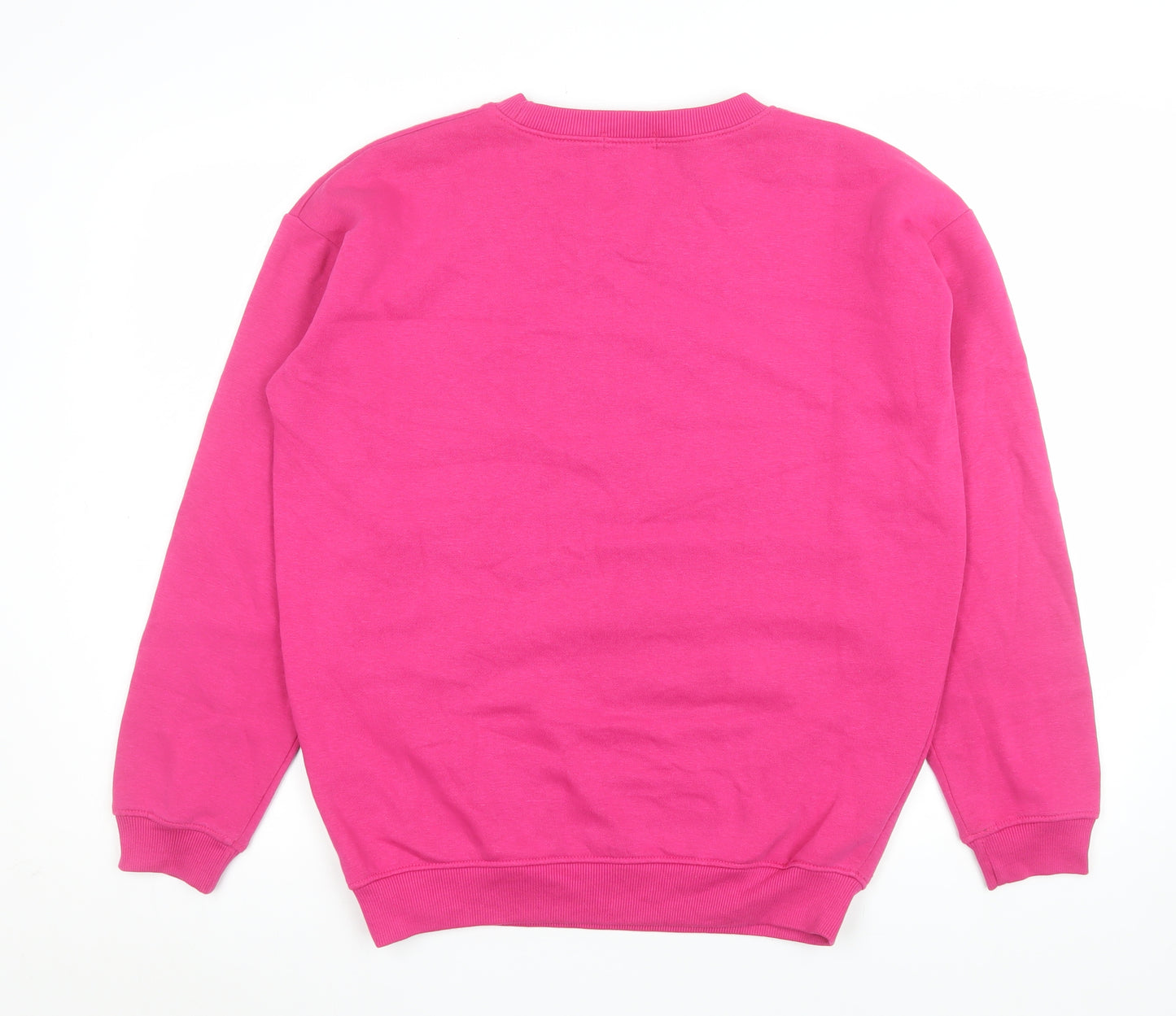 PrettyLittleThing Women's Pink Pullover Sweatshirt Size S