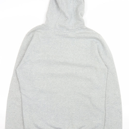 Nike Women’s Grey Small Pullover Hoodie with Logo