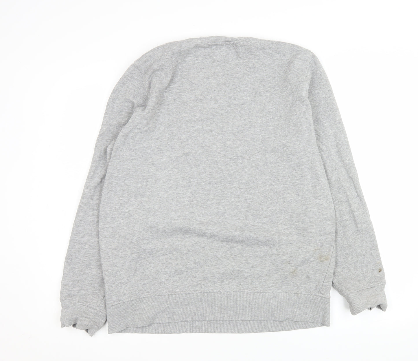 Brave Soul Men's Grey XL New York Crew Neck Sweatshirt Pullover