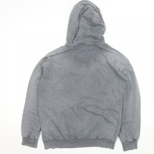 Marvel Mens Grey Pullover Hoodie Size S Graphic Comic Fleece Sweatshirt