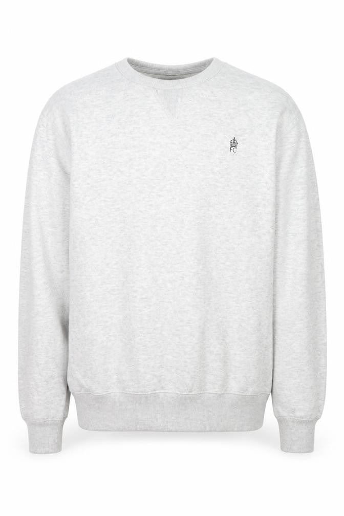 French Connection Mens Grey L Pullover Sweatshirt Crew Neck