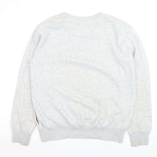 French Connection Mens Grey L Pullover Sweatshirt Crew Neck